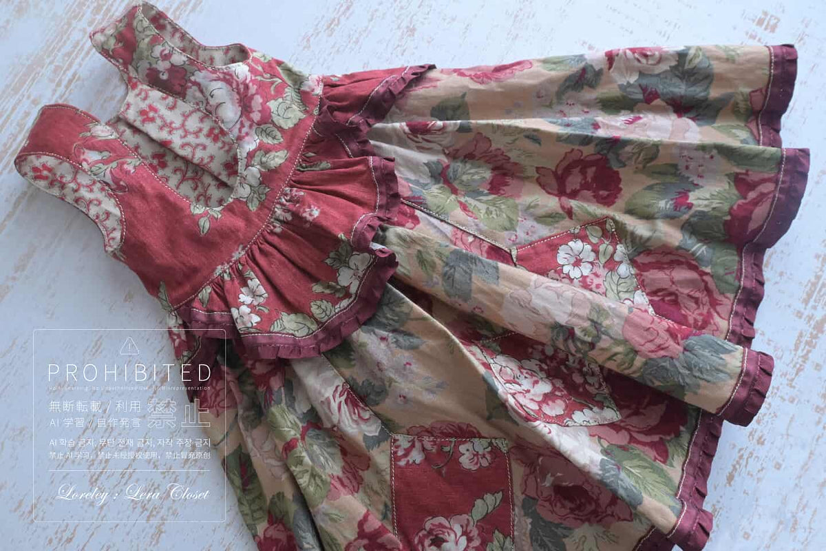 【现货】红色系连衣裙 （SD尺寸）